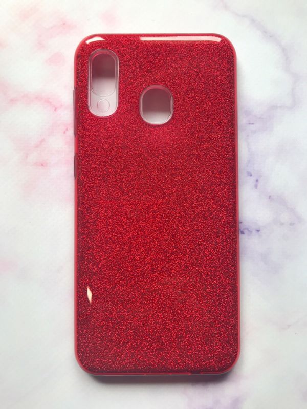 Силіконовий чохол Shine Silicone Case для Samsung Galaxy А30 (2019) А305 / A20 Червоний