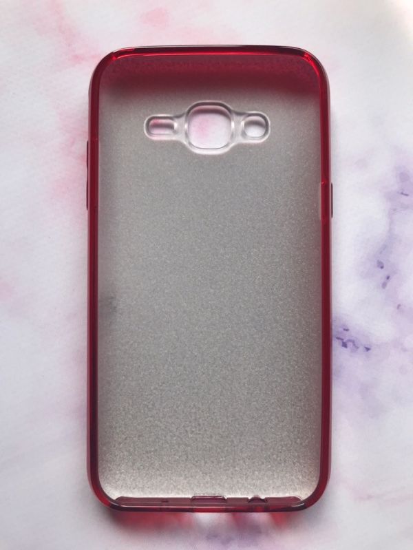 Силіконовий чохол Shine Silicone Case для Samsung Galaxy J5 Червоний