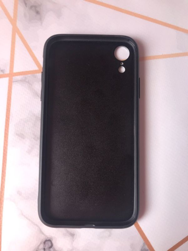 Силіконовий глянцевий чохол "Скляні ромби" для Apple iPhone XR Листя