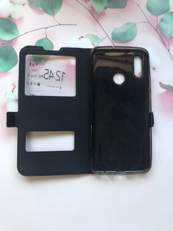 Чохол-книжка Momax для Huawei P Smart 2019 Чорний