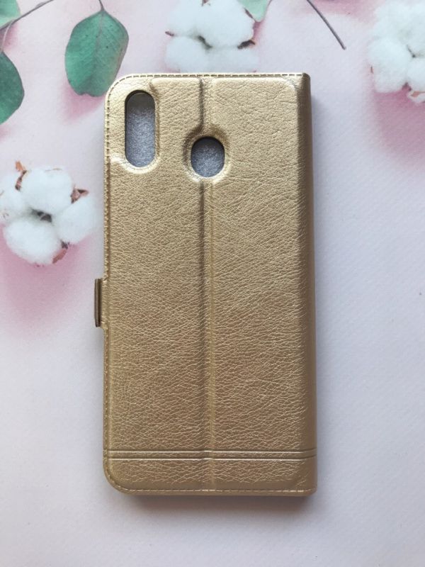 Чохол-книжка Samsung Galaxy M20 Momax Золотий