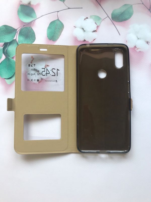 Чохол-книжка Momax для Xiaomi Redmi S2 Золотий