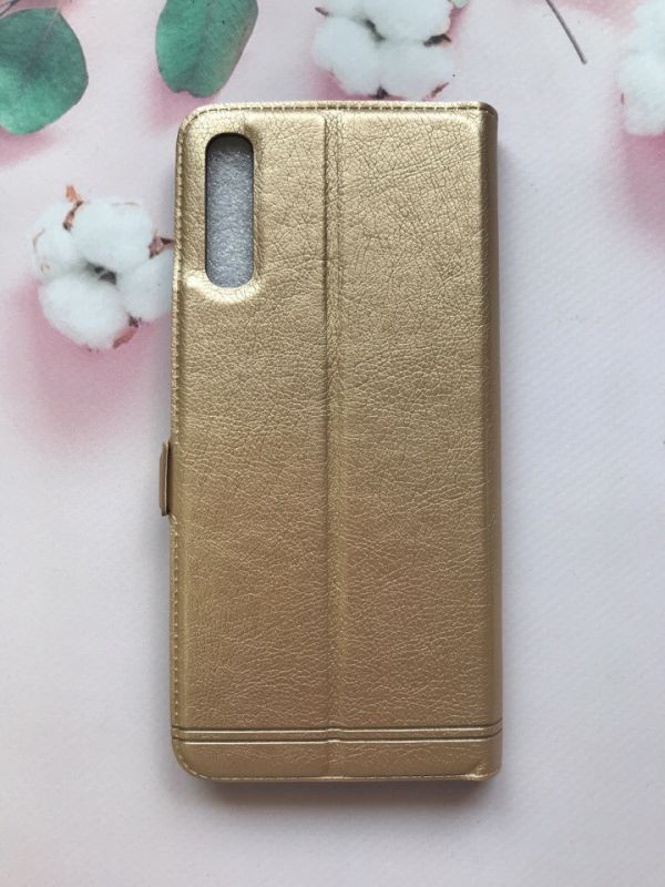 Чохол-книжка Momax для Samsung Galaxy A70 2019 A705 Золотий