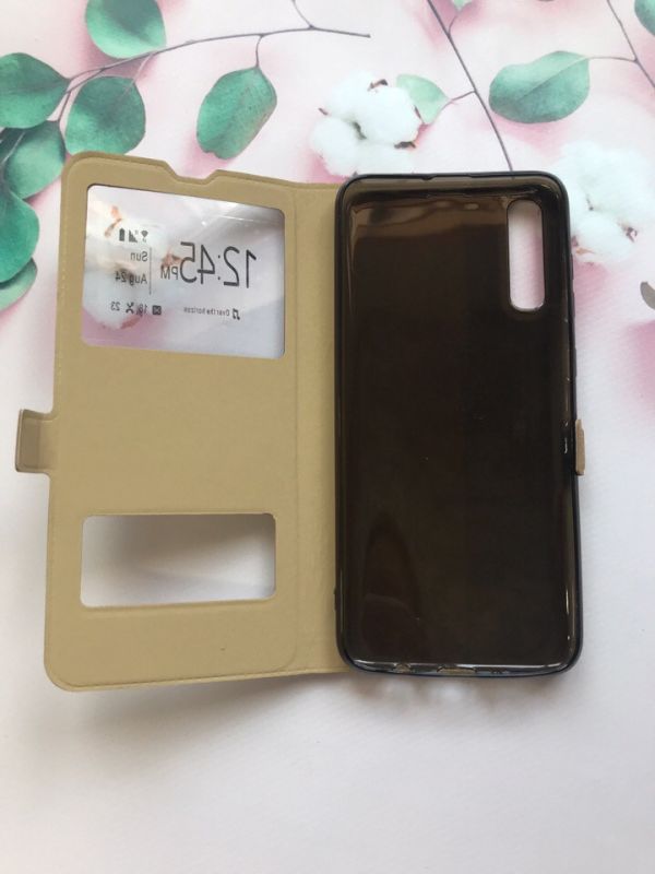Чохол-книжка Momax для Samsung Galaxy A70 2019 A705 Золотий