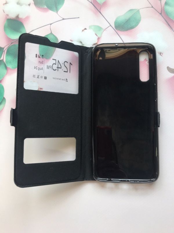 Чохол-книжка Momax для Samsung Galaxy A70 2019 A705 Чорний