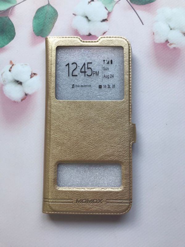 Чохол-книжка Momax для Samsung Galaxy A80 Золотий