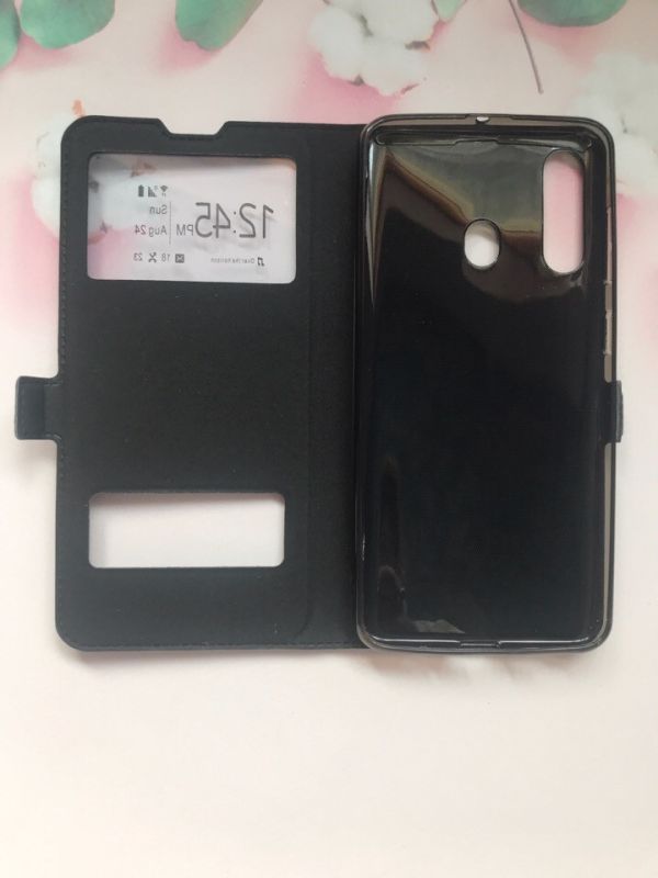 Чохол-книжка Momax для Samsung Galaxy A60 2019 A606 Чорний