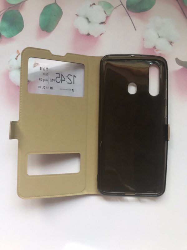 Чохол-книжка Momax для Samsung Galaxy A60 2019 A606 Золотий