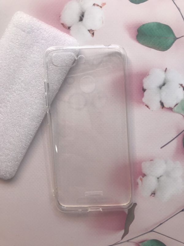 Ультратонкий прозорий силіконовий чохол для Xiaomi Redmi 6