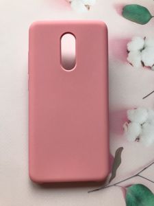 Силіконовий чохол Silicone Case для Xiaomi Redmi 5 Рожевий