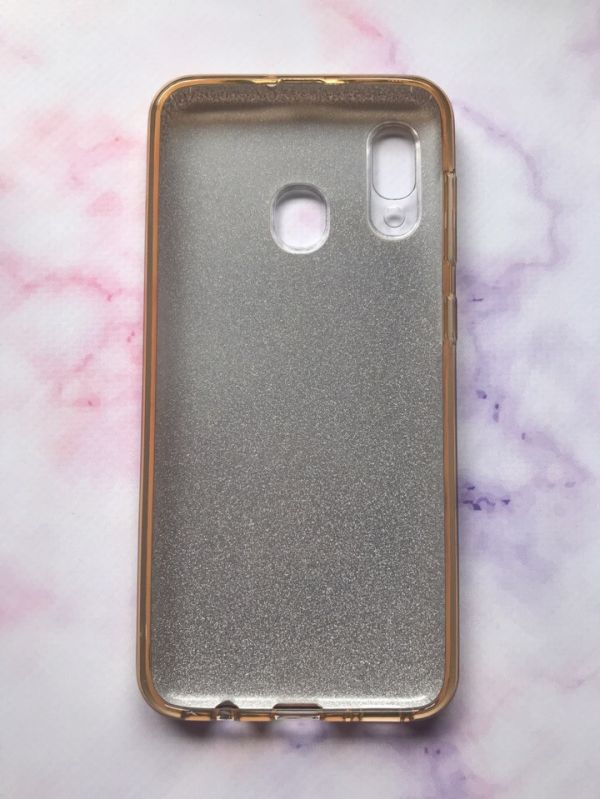 Силіконовий чохол Shine Silicone Case для Samsung Galaxy А30 (2019) А305 Золотий