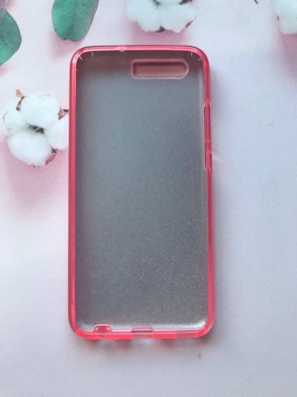 Силіконовий чохол Shine Silicone Case для Huawei P10 Рожевий