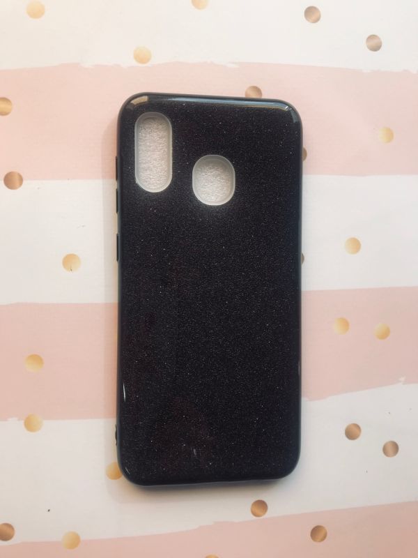 Силіконовий чохол Shine Silicone Case для Samsung Galaxy А30 (2019) А305 / A20 Чорний