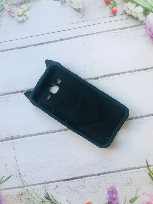 Чохол силіконовий 3D Liquid Cat для SAMSUNG Galaxy J3/J310 Чорний
