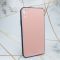 Силіконовий чохол Glass case зі скляною задньою панеллю для iPhone XR Рожевий