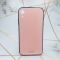 Силіконовий чохол Glass case зі скляною задньою панеллю для iPhone XR Рожевий