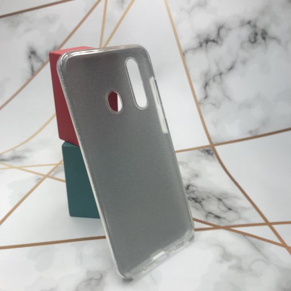 Силіконовий чохол Shine Silicone Case для Samsung Galaxy A60 2019 A606 Срібло