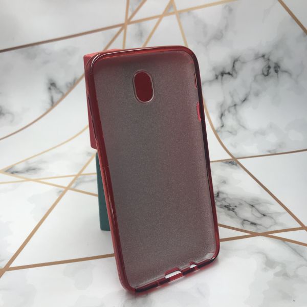 Силіконовий чохол Shine Silicone Case для Samsung Galaxy J730 / J7(2017) Червоний