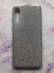 Силіконовий чохол Shine Silicone Case для Samsung Galaxy A50 2019 A505F Срібний