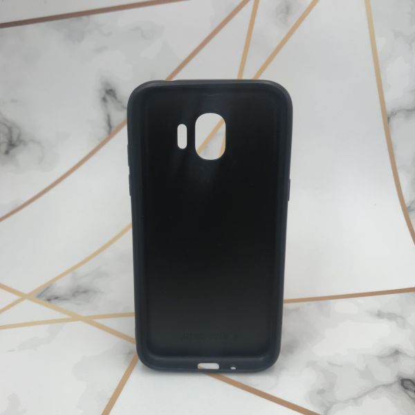 Силіконовий чохол з блискітками для Samsung Galaxy J2 Pro 2018 J250 Філетовий
