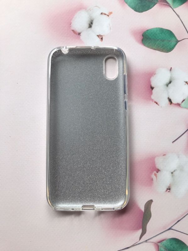 Силіконовий чохол Shine Silicone Case для Huawei Y5 2019 Срібло