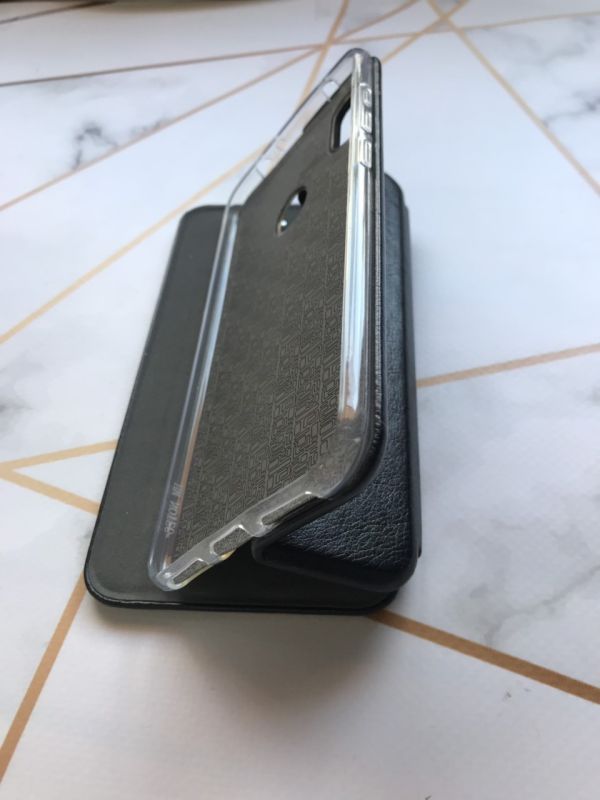 Чохол-книжка Top-Fashion для Xiaomi Redmi Note 6 Pro Чорний