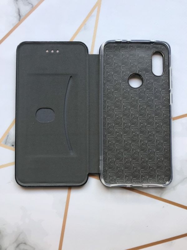 Чохол-книжка Top-Fashion для Xiaomi Redmi Note 6 Pro Чорний