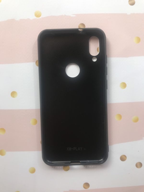 Силіконовий чохол Glass case зі скляною задньою панеллю для Xiaomi Redmi Play Єдиноріг