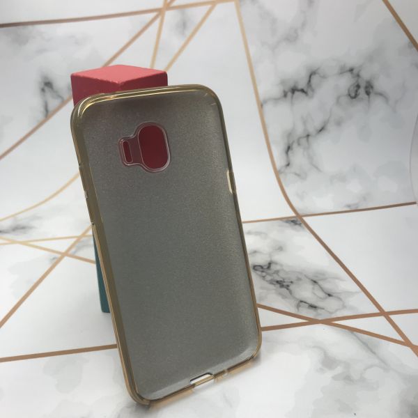 Силіконовий чохол Shine Silicone Case для Samsung Galaxy J2 Pro 2018 J250 Золотий