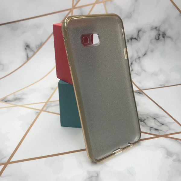 Силіконовий чохол Shine Silicone Case для Samsung Galaxy J4 Plus Золотий