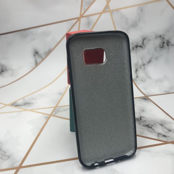 Силіконовий чохол Shine Silicone Case для Samsung Galaxy S7 Edge Чорний