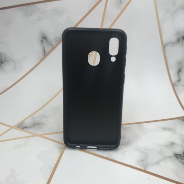 Силіконовий чохол з блискітками для Samsung Galaxy А40 (2019) А405 Зелений