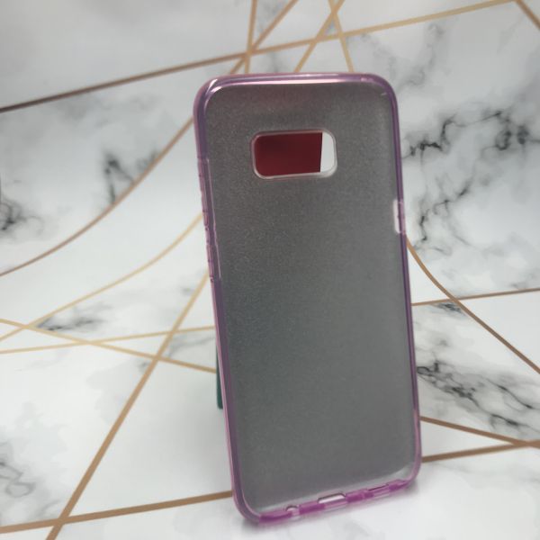 Силіконовий чохол Shine Silicone Case для Samsung Galaxy S8 Pius S8+ Рожевий