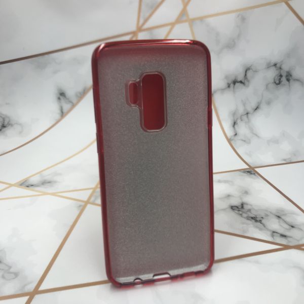 Силіконовий чохол Shine Silicone Case для Samsung galaxy S9 plus Червоний