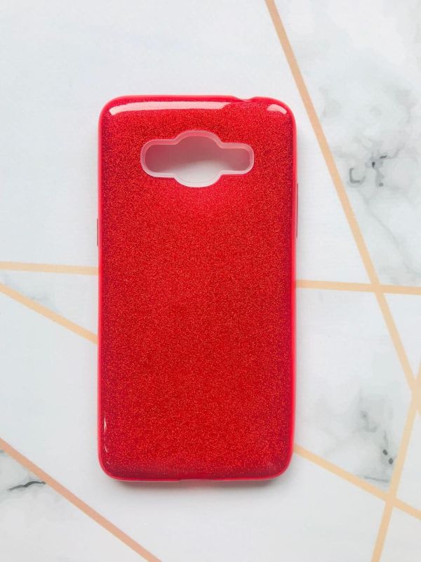 Силіконовий чохол Shine Silicone Case Samsung Galaxy Grand Prime G530 / J2 Prime Червоний