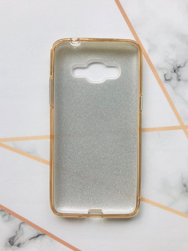 Силіконовий чохол Shine Silicone Case Samsung Galaxy Grand Prime G530 / J2 Prime Золотий