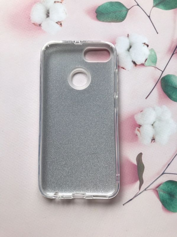 Силіконовий чохол Shine Silicone Case для Xiaomi Redmi A1 / 5X Срібний