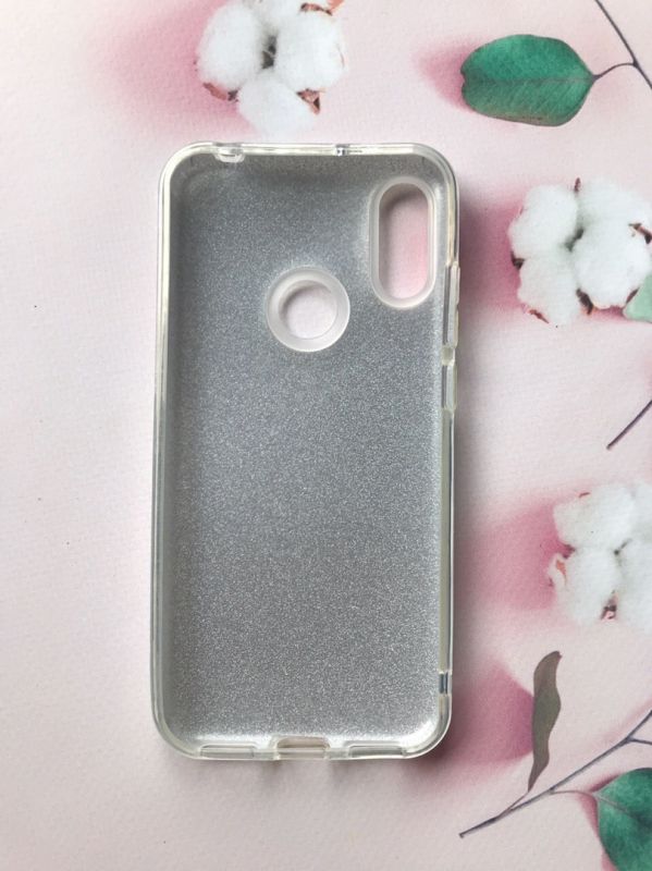 Силіконовий чохол Shine Silicone Case для Huawei Y6 2019 Срібло