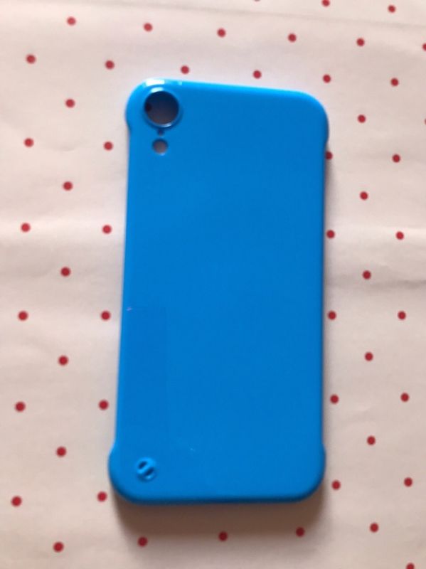 Пластикове глянсове чохол-накладка для Apple iPhone XR Синій