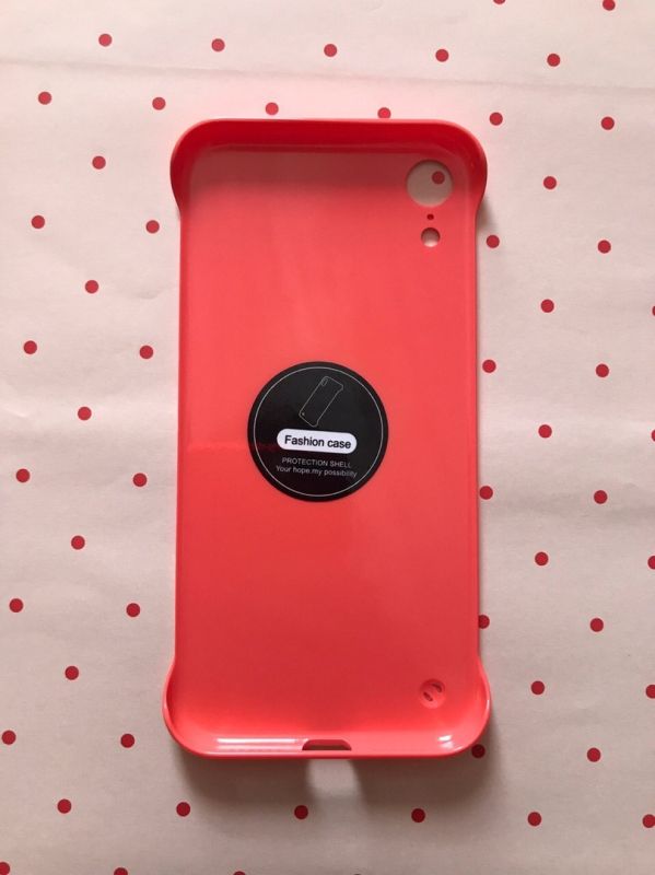 Пластиковий глянцевий чохол-накладка на Apple iPhone XR Кораловий