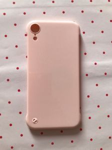 Пластикове глянсове чохол-накладка для Apple iPhone XR Рожевий