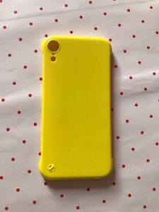 Пластикове глянсове чохол-накладка для Apple iPhone XR Жовтий