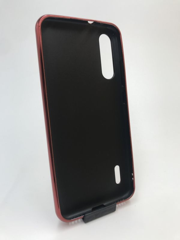 Силіконовий глянцевий чохол з логотипом для Xiaomi Mi A3 CC9e Червоний