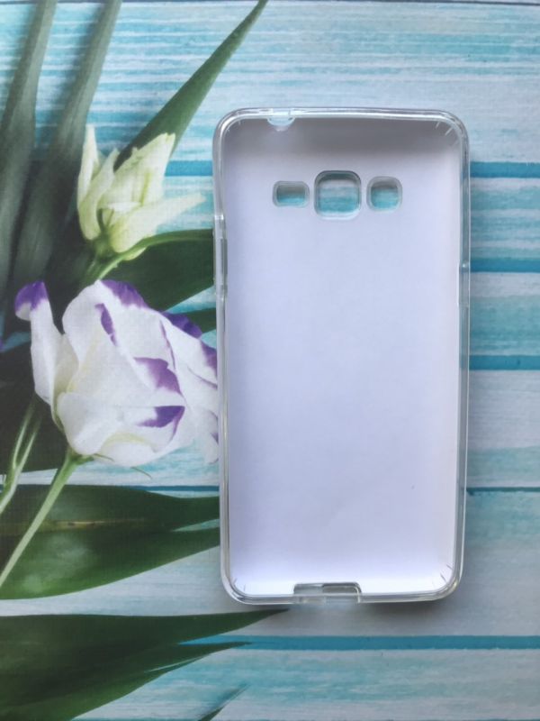 Силіконовий чохол Shine Silicone Case Samsung Galaxy Grand Prime G530 / J2 Prime Срібний з квітами
