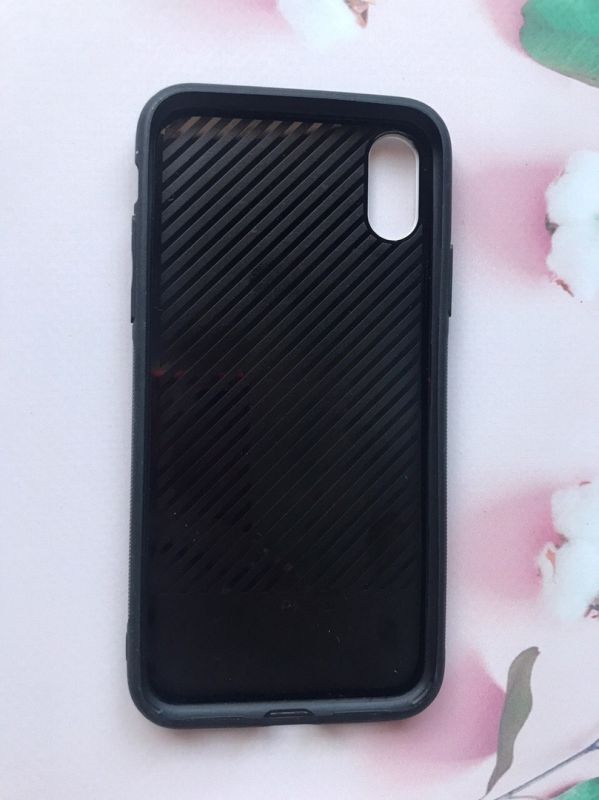 Силіконовий чохол "Стільні ромби" для Apple iPhone X/Xs Дівчина в платті