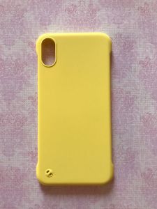 Пластиковий матовий чохол-накладка для Apple iPhone X/Xs Жовтий