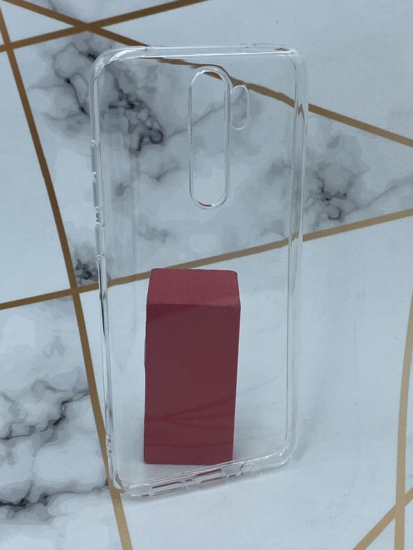 Тонкий прозорий силіконовий чохол для Xiaomi Redmi Note 8 Pro