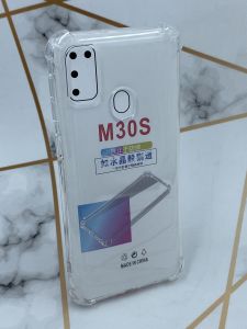 Ультратонкий прозорий силіконовий чохол з потовщеними кутами для Samsung Galaxy M30s