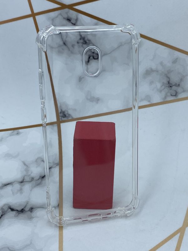 Ультратонкий прозорий силіконовий чохол з потовщеними кутами для Xiaomi Redmi 8A