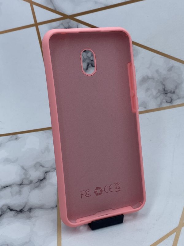 Силіконовий чохол Silicone Case для Xiaomi Redmi 8A Рожевий